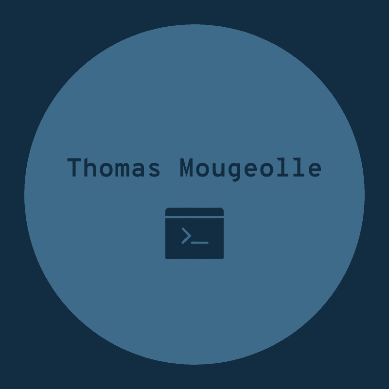 Avatar Thomas Mougeolle - Développeur web freelance